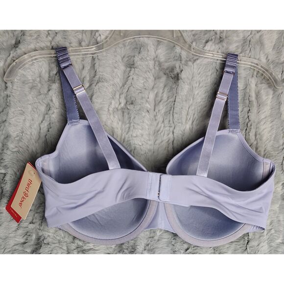 NWT ThirdLove Classic T Shirt Bra Comfort Bra Size 36E Smoothing Winter Violet - Picture 2 of 6